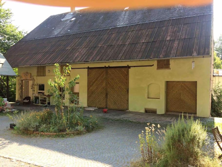 Kleine Kunstremise Mit Holzofen Burg Freienfels Apartment Weinbach Luaran gambar